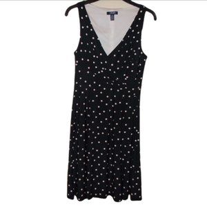Chaps polka dot dress....  size medium